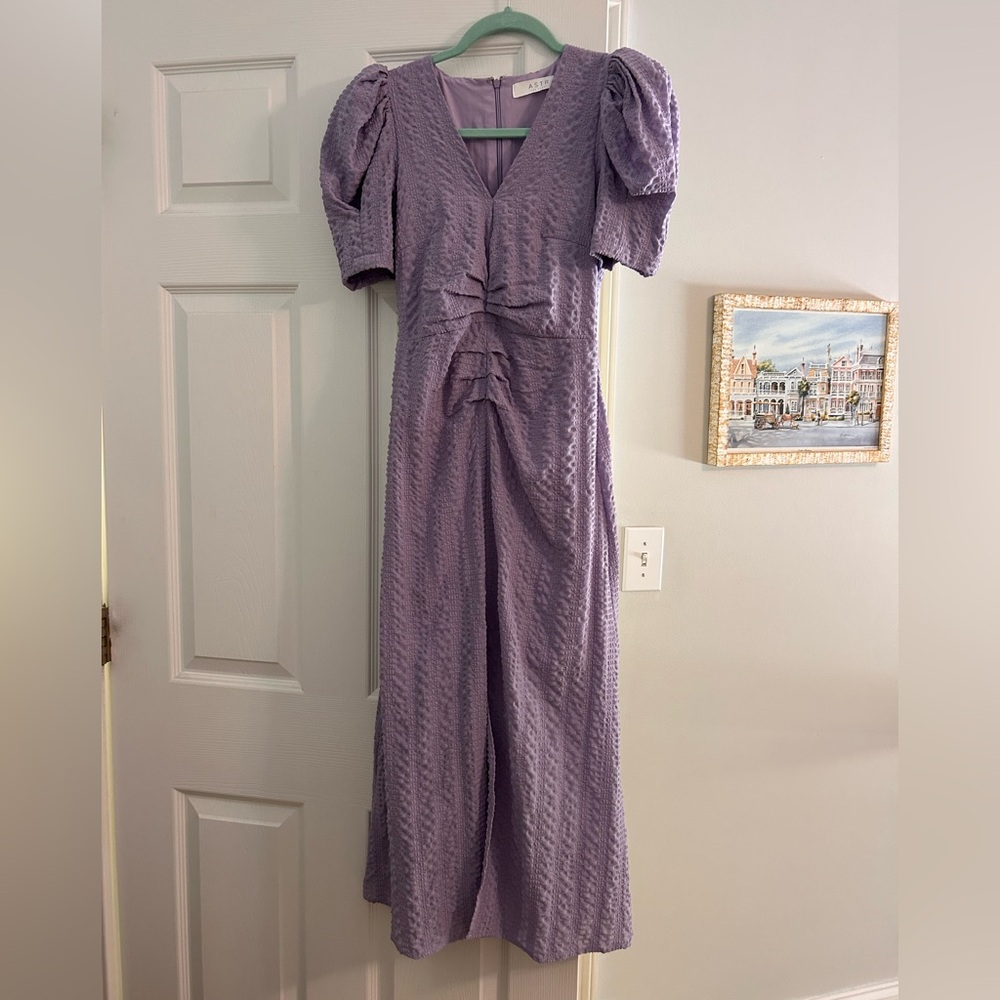 ASTR the Label Lilac Textured Dress